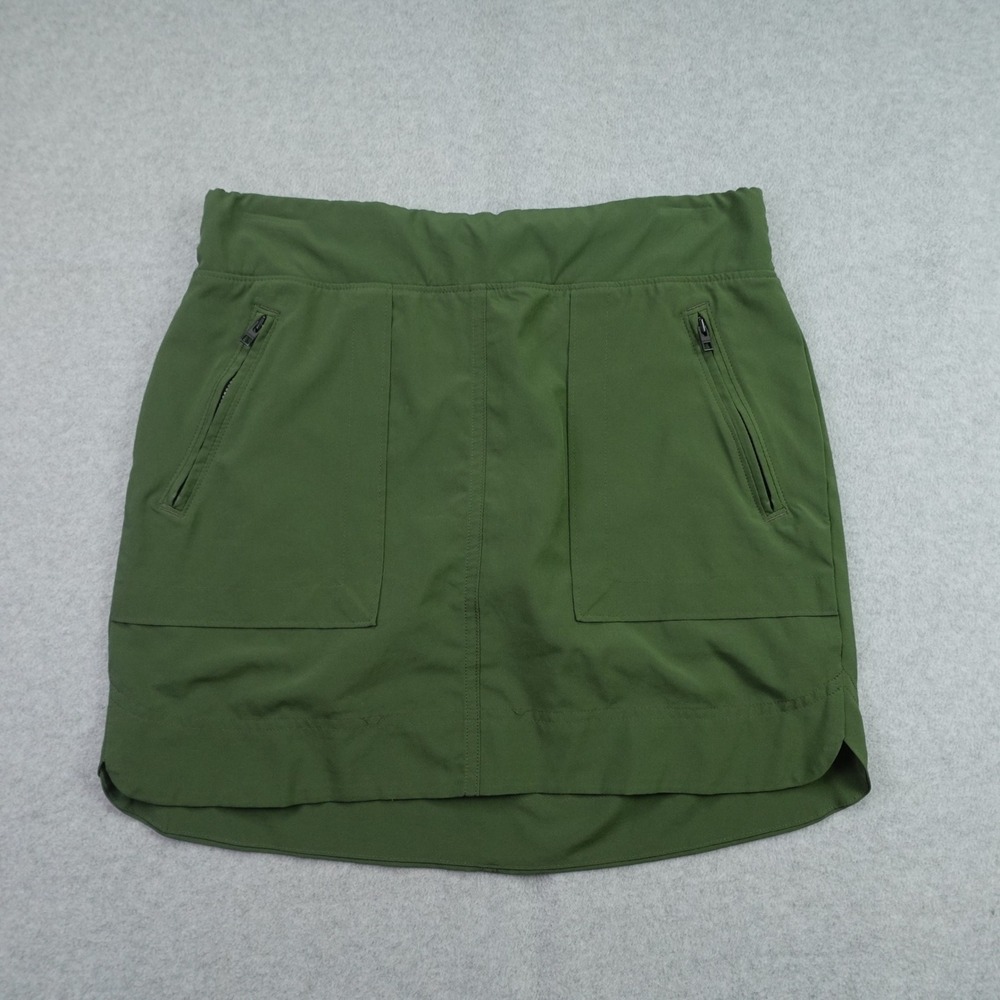 Athleta Skort Women 4 Green Hiking Athletic Trekkie North Mini Skirt